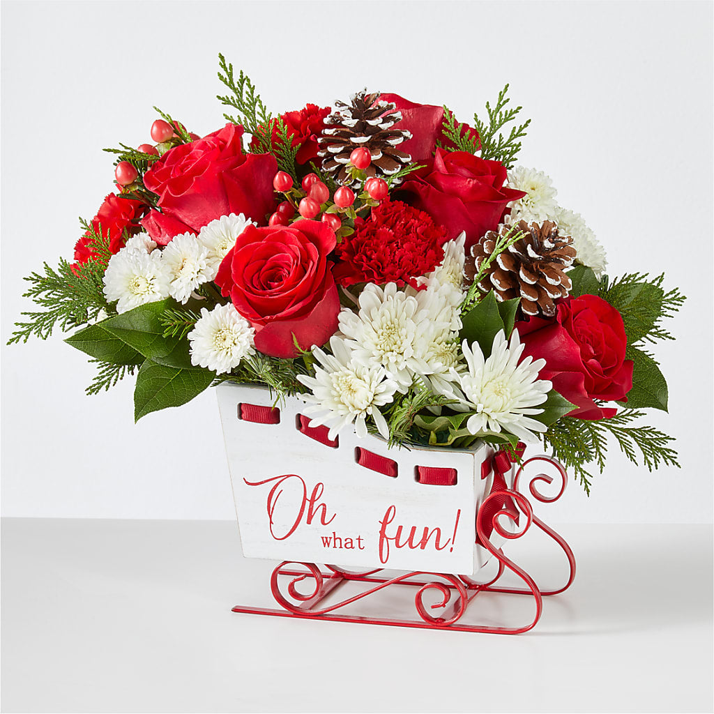 Sleigh Bells Bouquet – The Woodlands Flowers, Conroe TX