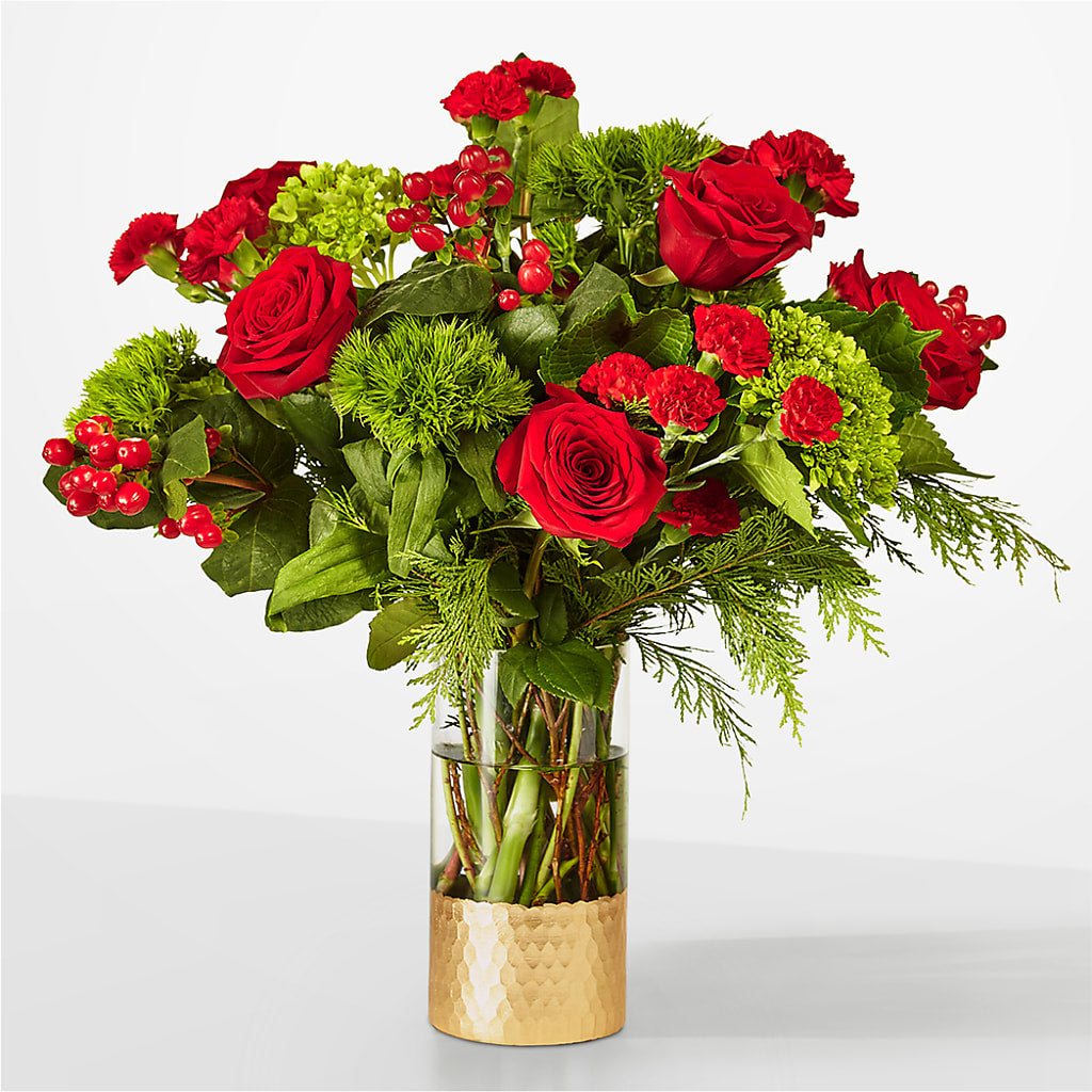 Plaid Throw Bouquet – The Woodlands Flowers, Conroe TX