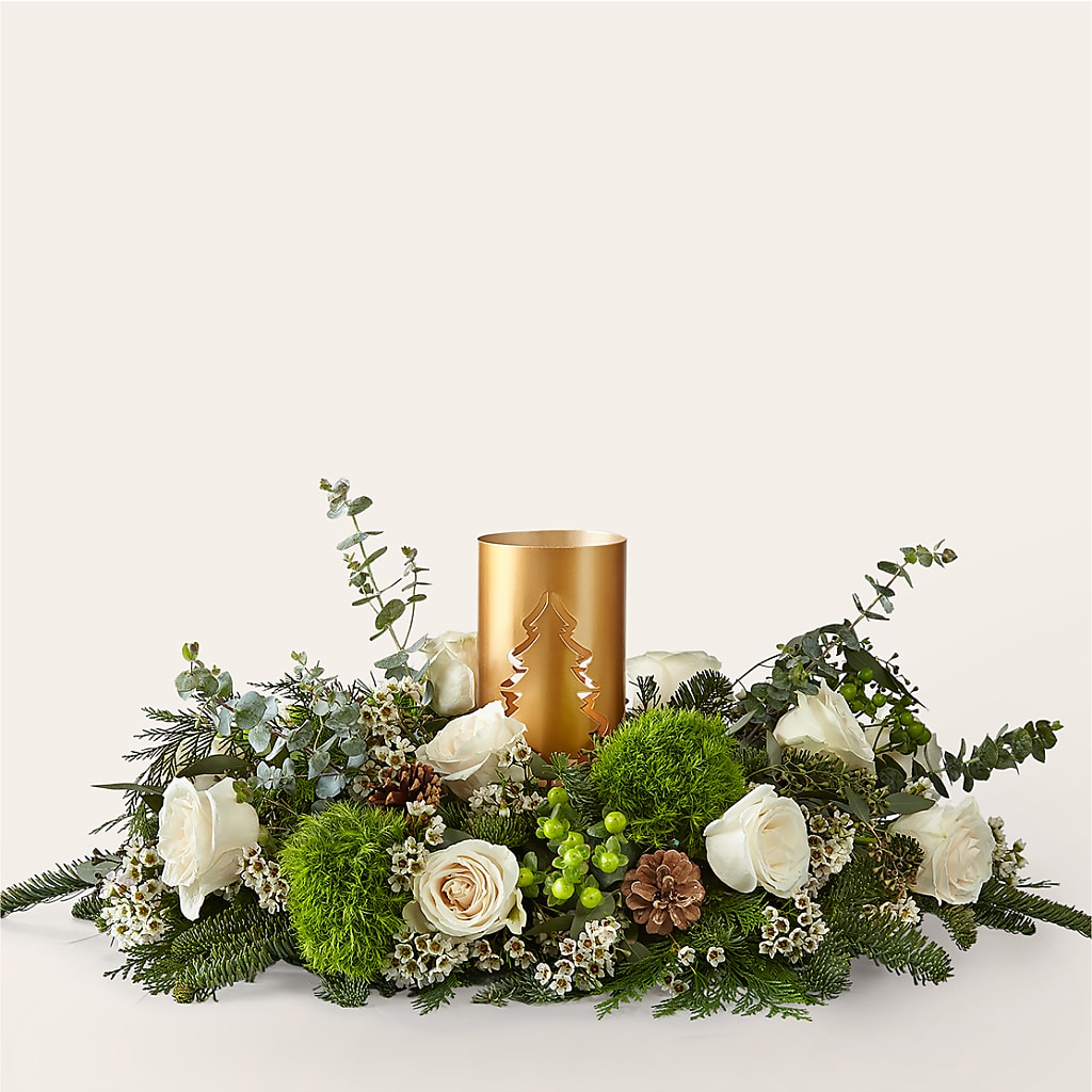 Chestnuts Roasting Centerpiece – The Woodlands Flowers, Conroe TX