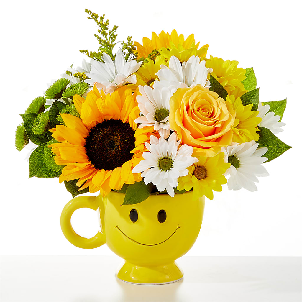 Be Happy Bouquet – The Woodlands Flowers, Conroe TX