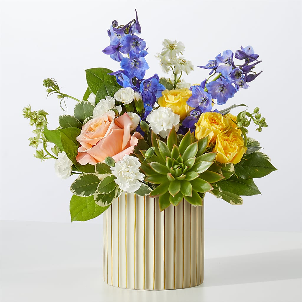 Cobalt Reverie Bouquet – The Woodlands Flowers, Conroe TX