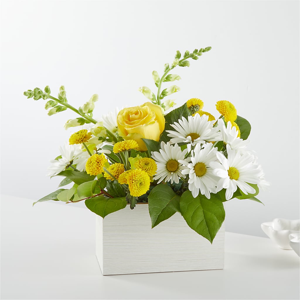 Sun Salutation Box Bouquet – The Woodlands Flowers, Conroe TX