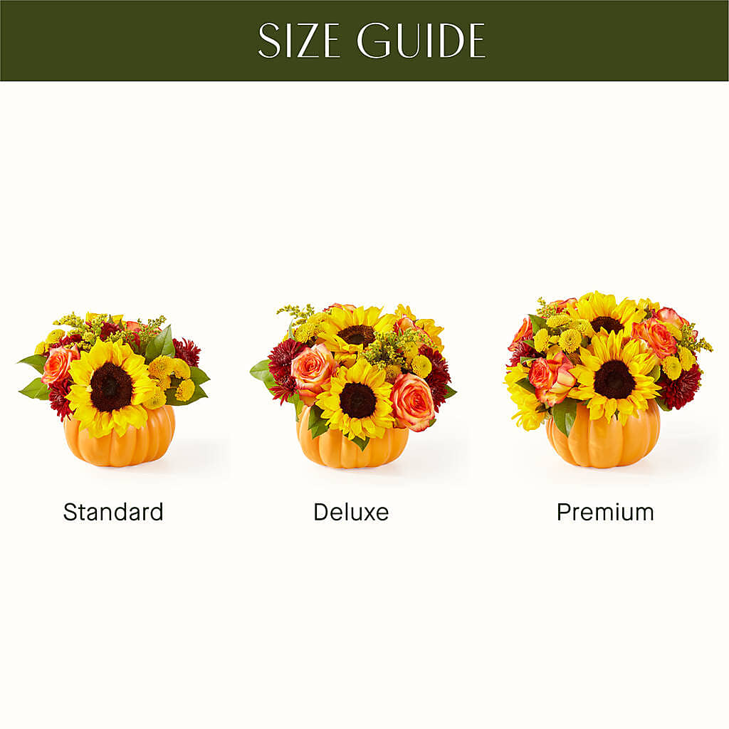 Golden Gourd Pumpkin Bouquet – The Woodlands Flowers, Conroe TX