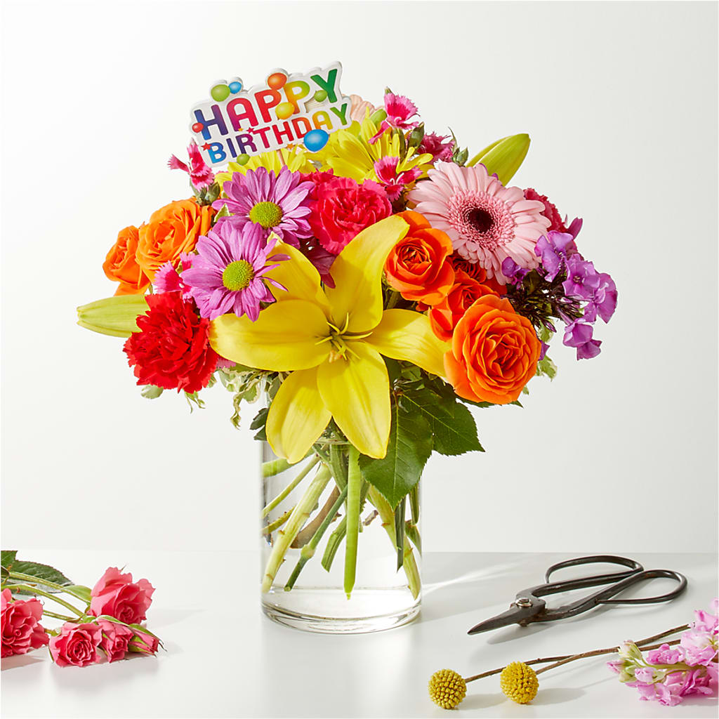 Cue the Confetti - A Florist Original – The Woodlands Flowers, Conroe TX