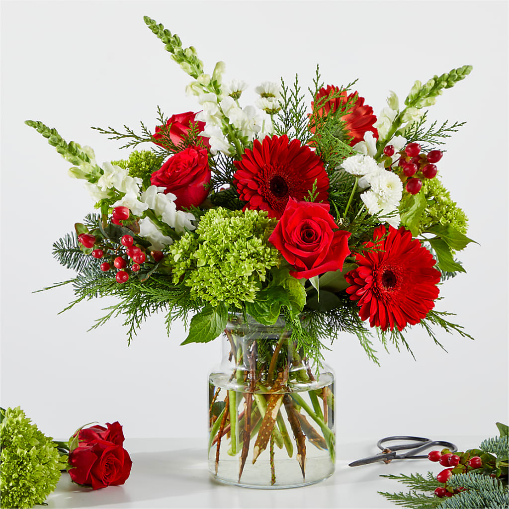 Merry Moment Bouquet – A Florist Original – The Woodlands Flowers, Conroe TX