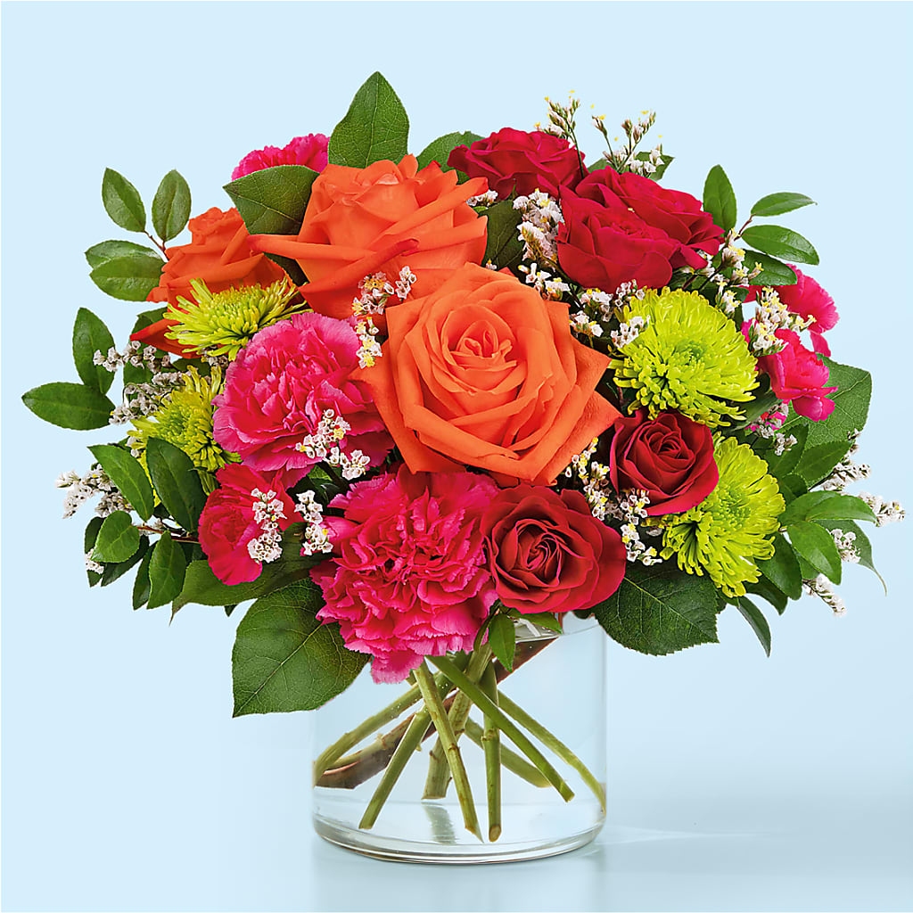 Colorful Carnival Bouquet – The Woodlands Flowers, Conroe TX