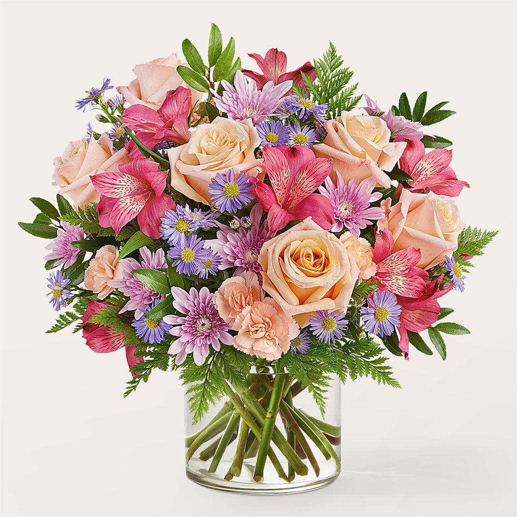 Sunset Serenade Bouquet – The Woodlands Flowers, Conroe TX