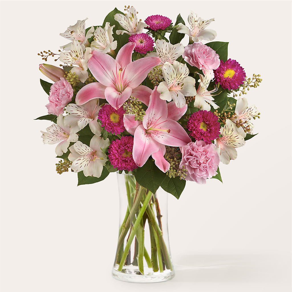 Feeling Fuchsia Bouquet – The Woodlands Flowers, Conroe TX