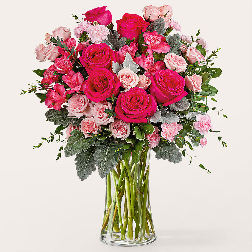Tickled Pink Bouquet – The Woodlands Flowers, Conroe TX