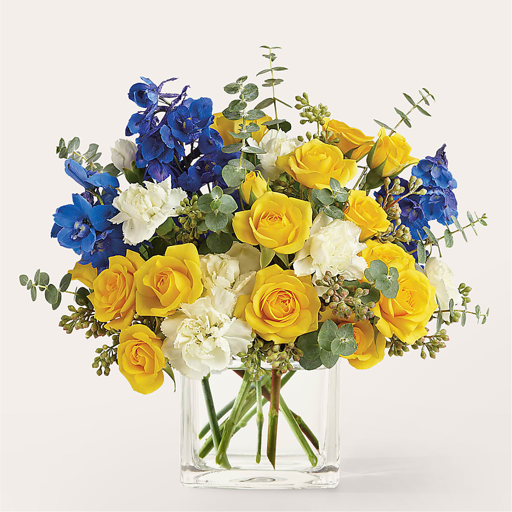 Sparkling Citrine Bouquet – The Woodlands Flowers, Conroe TX
