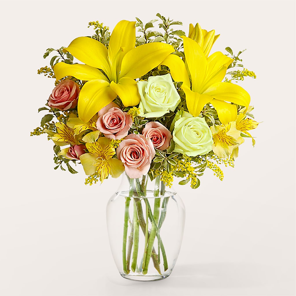 Sunburst Bouquet – The Woodlands Flowers, Conroe TX