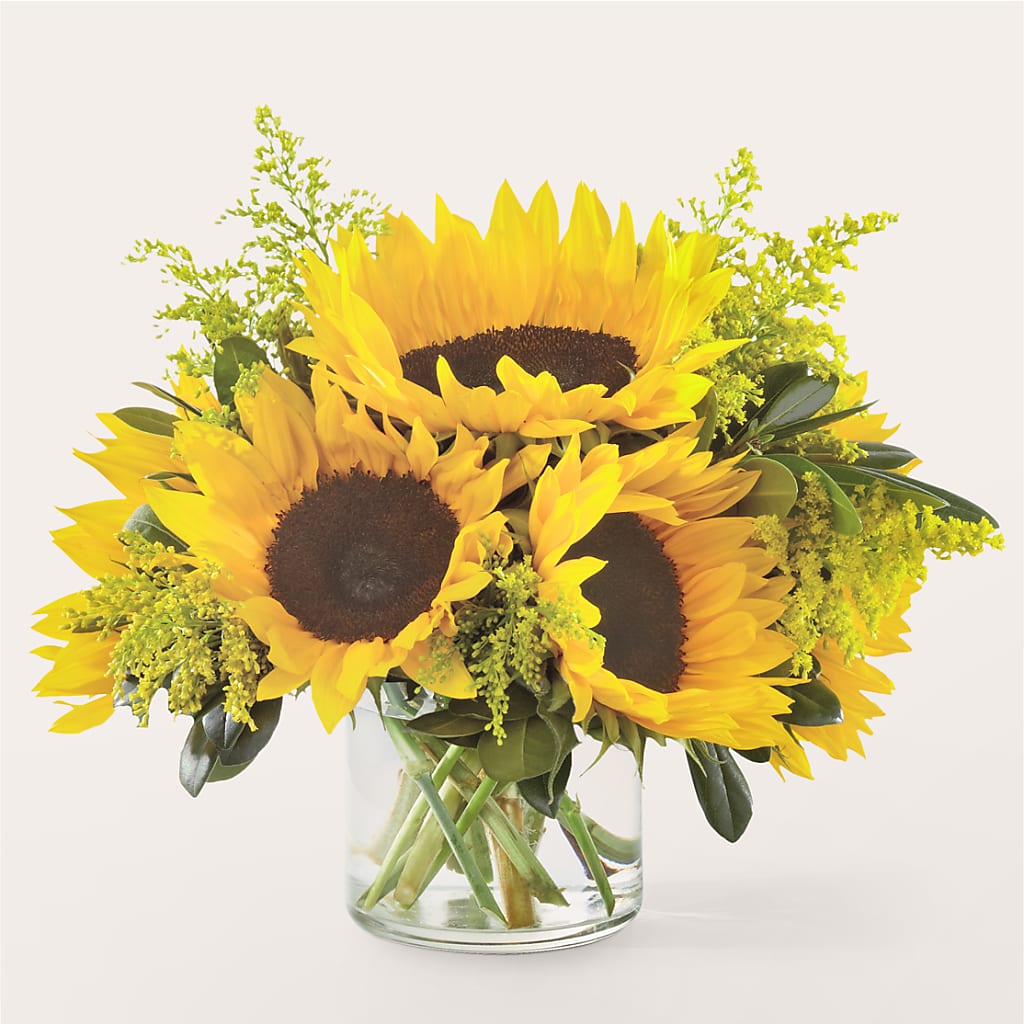 Beaming Sunflower Bouquet – The Woodlands Flowers, Conroe TX