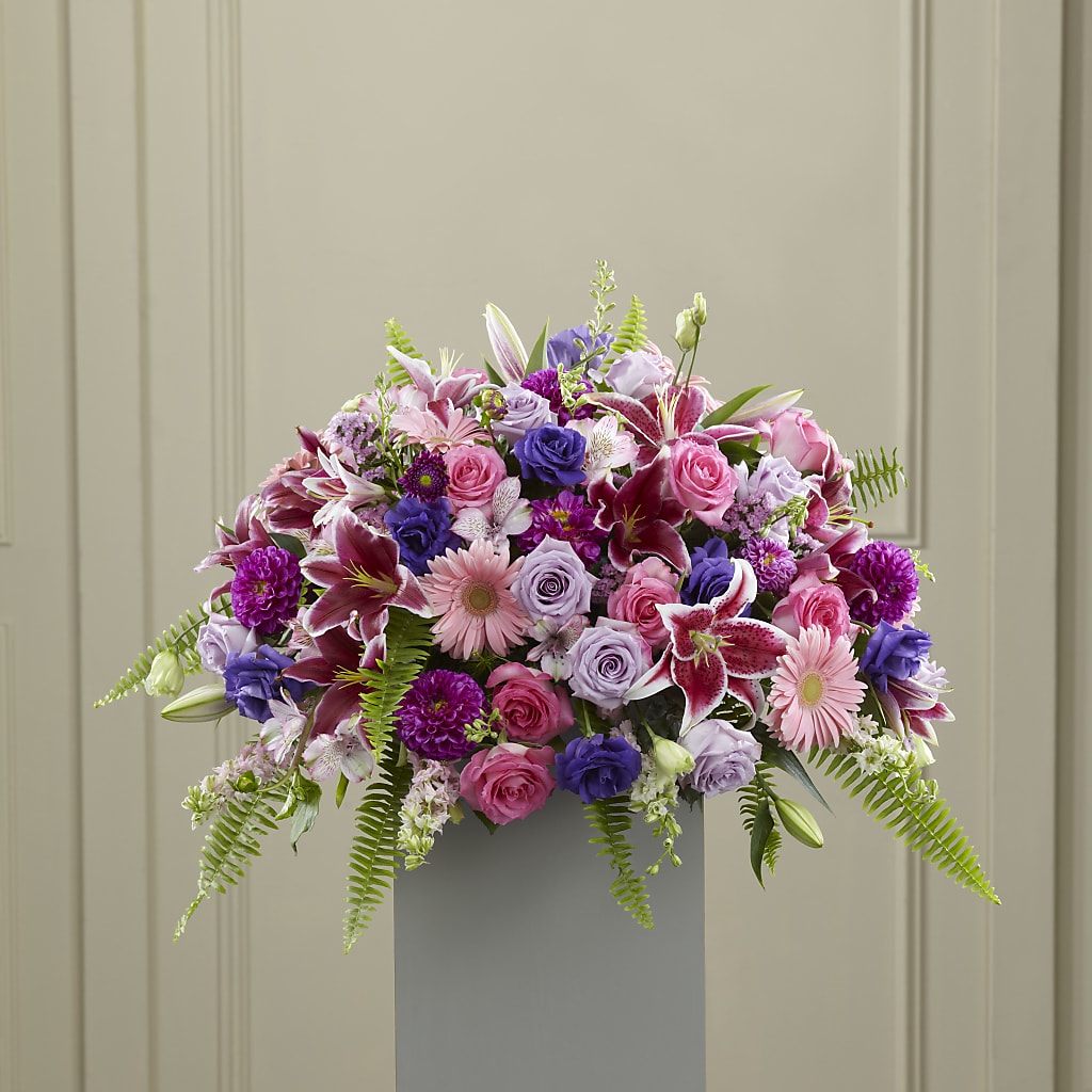 Fare Thee Well Pedestal – The Woodlands Flowers, Conroe TX