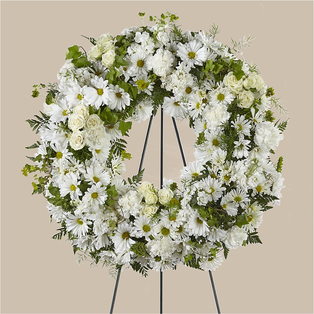 Faithful Wishes Wreath – The Woodlands Flowers, Conroe TX