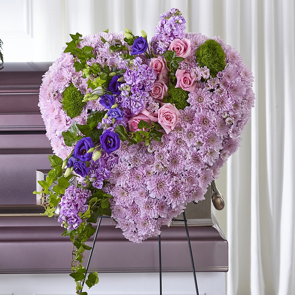 Treasured Love Standing Heart – The Woodlands Flowers, Conroe TX