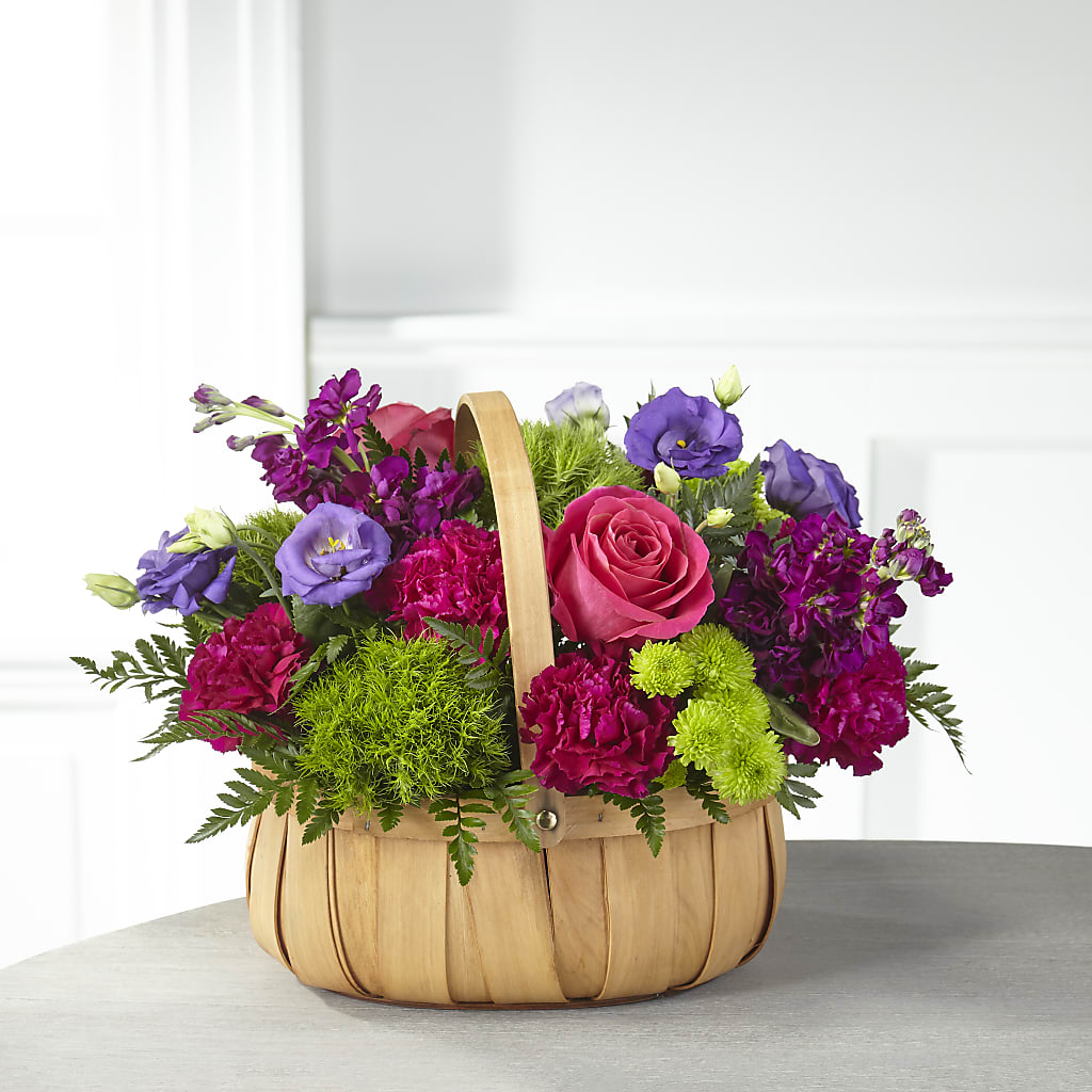 Serene Sanctuary Basket – The Woodlands Flowers, Conroe TX