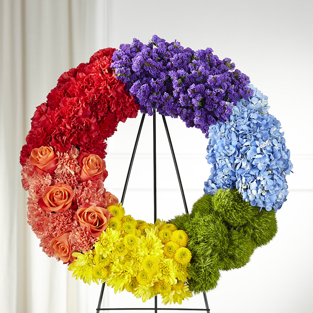 Circle of Love Wreath – The Woodlands Flowers, Conroe TX