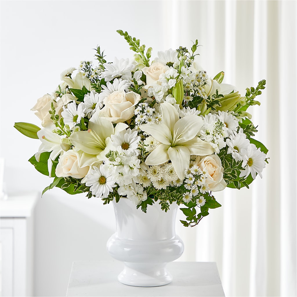 Uplifting Urn Arrangement – The Woodlands Flowers, Conroe TX