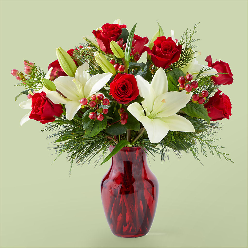 Evergreen Delight Bouquet – The Woodlands Flowers, Conroe TX