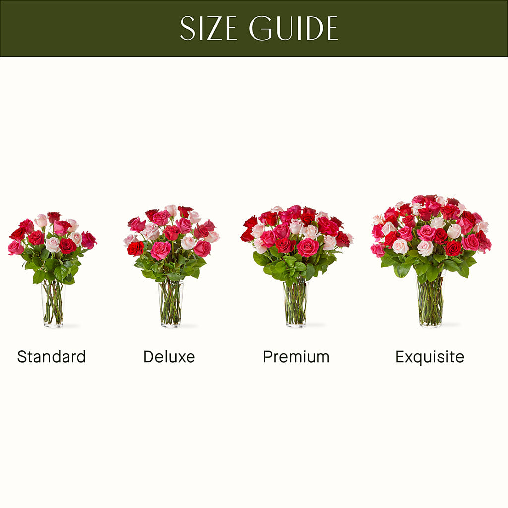 Charming Rose Bouquet – The Woodlands Flowers, Conroe TX
