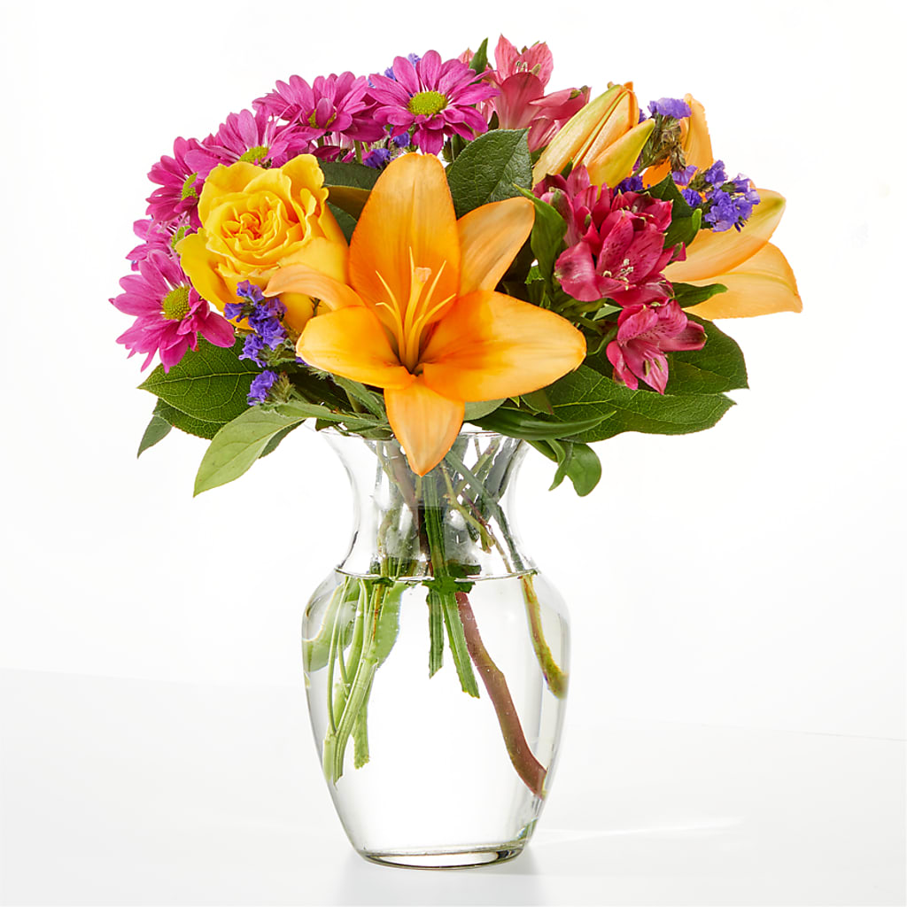 Colorful Visions Bouquet – The Woodlands Flowers, Conroe TX
