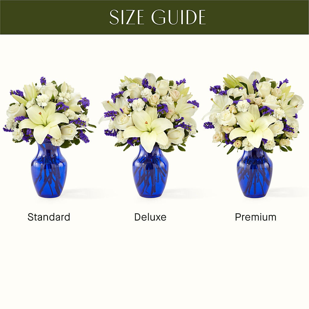 Sapphire Rush Bouquet – The Woodlands Flowers, Conroe TX