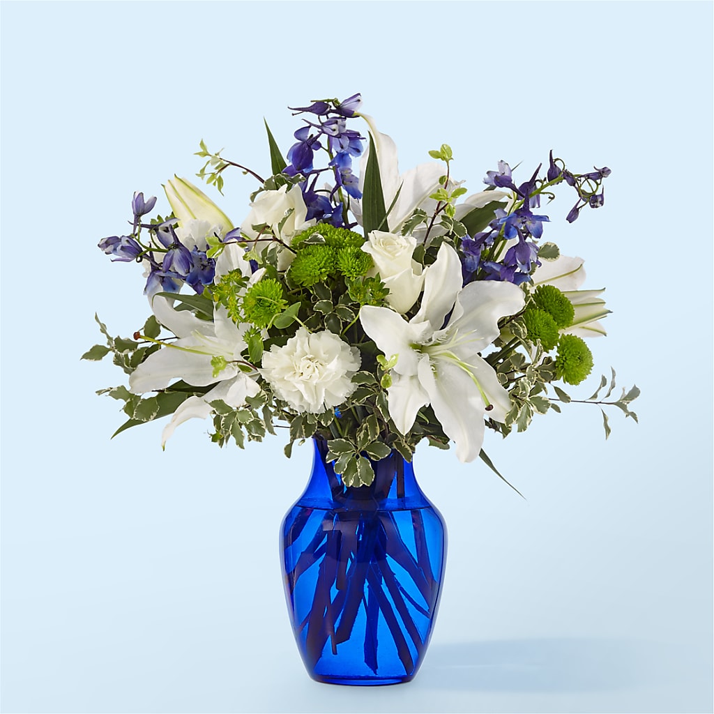 Santorini Bouquet – The Woodlands Flowers, Conroe TX