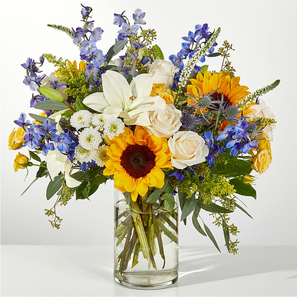 Wonderfully Sunny Bouquet – The Woodlands Flowers, Conroe TX
