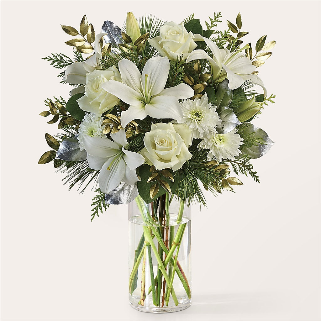 Wintry Mix Bouquet – The Woodlands Flowers, Conroe TX