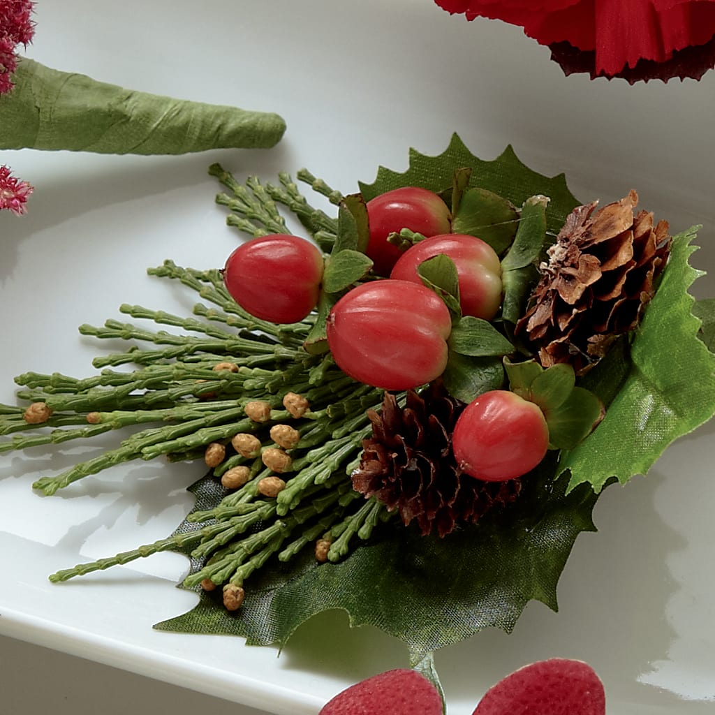 Red Berry Boutonniere – The Woodlands Flowers, Conroe TX