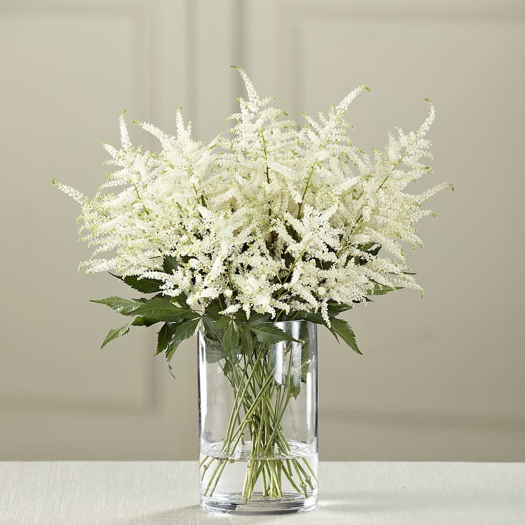 White Astilbe Bouquet – The Woodlands Flowers, Conroe TX