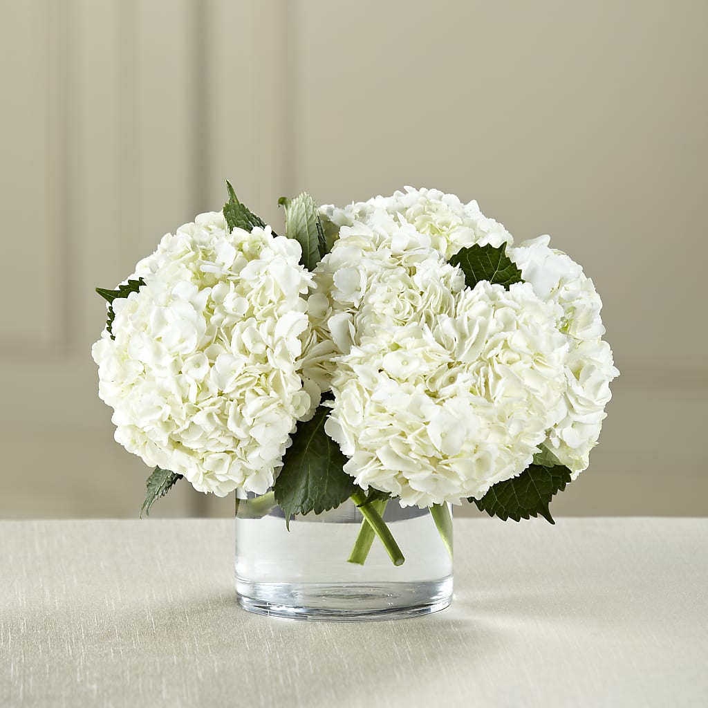 White Hydrangea Bouquet – The Woodlands Flowers, Conroe TX
