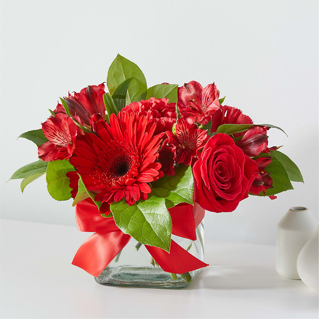 Red Hot Bouquet – The Woodlands Flowers, Conroe TX