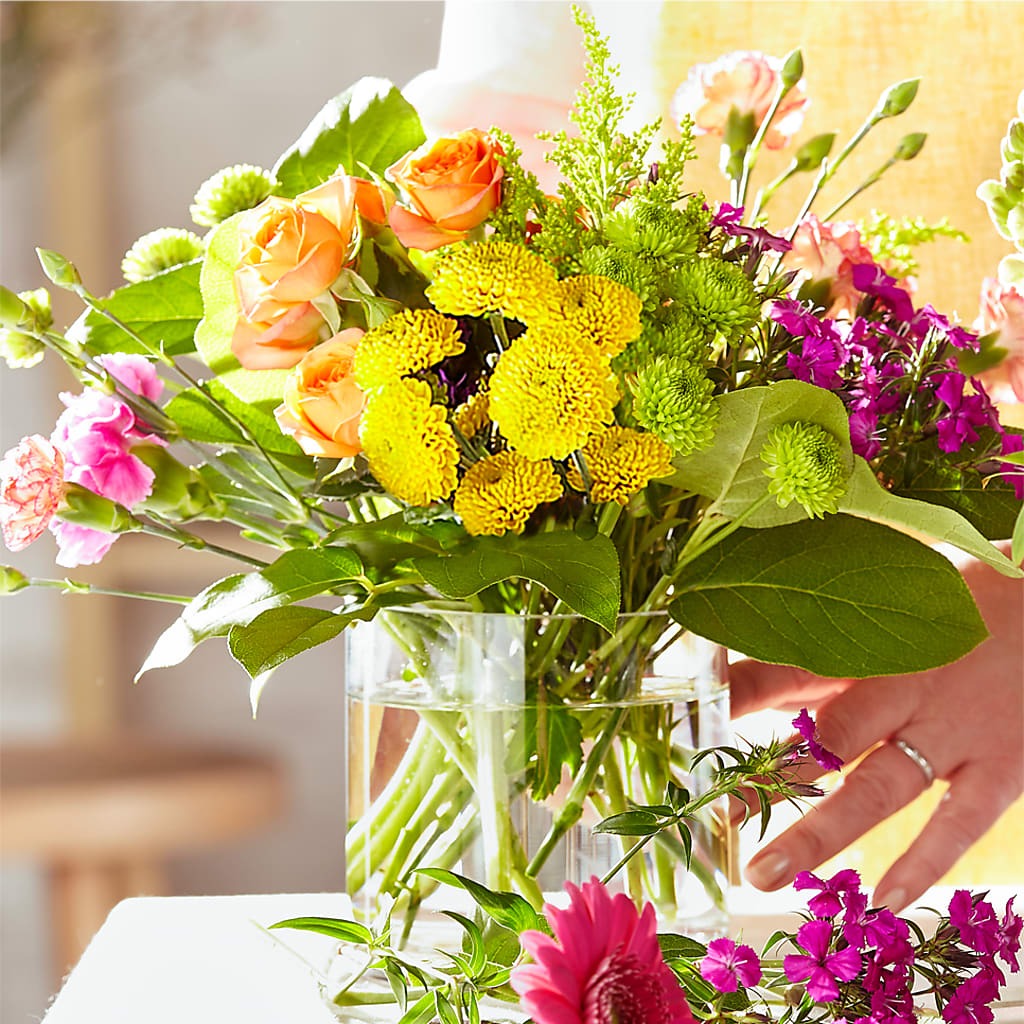 Bold & Bright – A Florist Original –  The Woodlands Flowers, Conroe TX