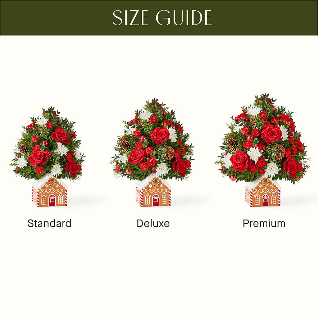 Spiced Gingerbread Tree –  The Woodlands Flowers, Conroe TX
