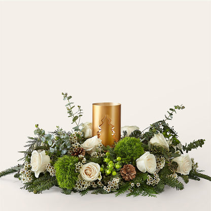 Chestnuts Roasting Centerpiece –  The Woodlands Flowers, Conroe TX