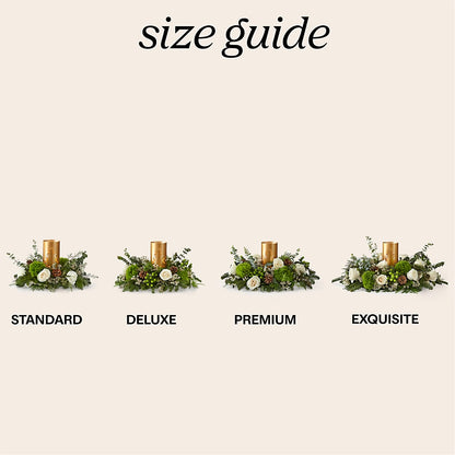 Chestnuts Roasting Centerpiece –  The Woodlands Flowers, Conroe TX