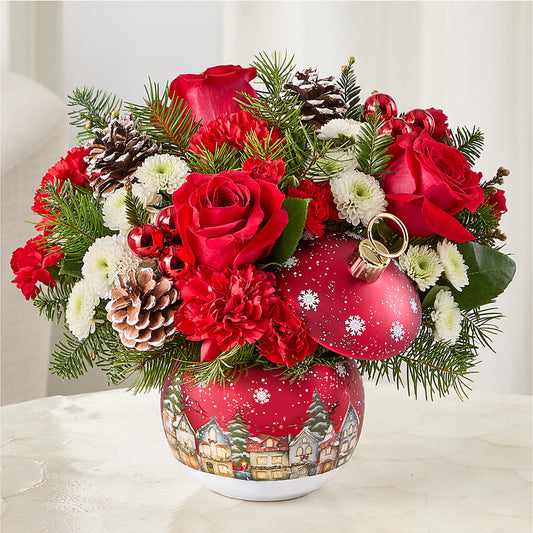 Christmas Carols Ornament –  The Woodlands Flowers, Conroe TX