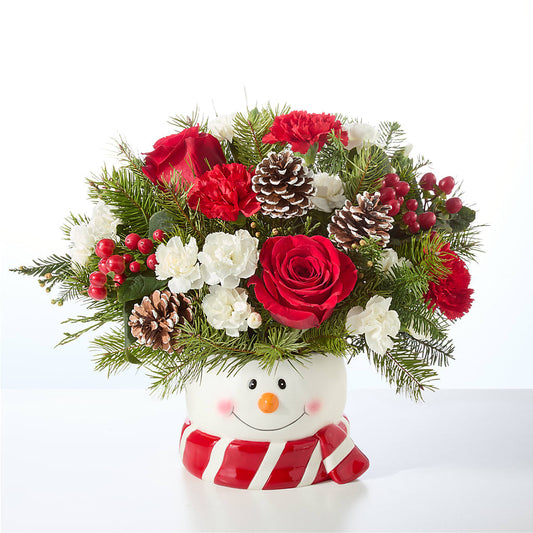 Jolly Snowman Bouquet –  The Woodlands Flowers, Conroe TX