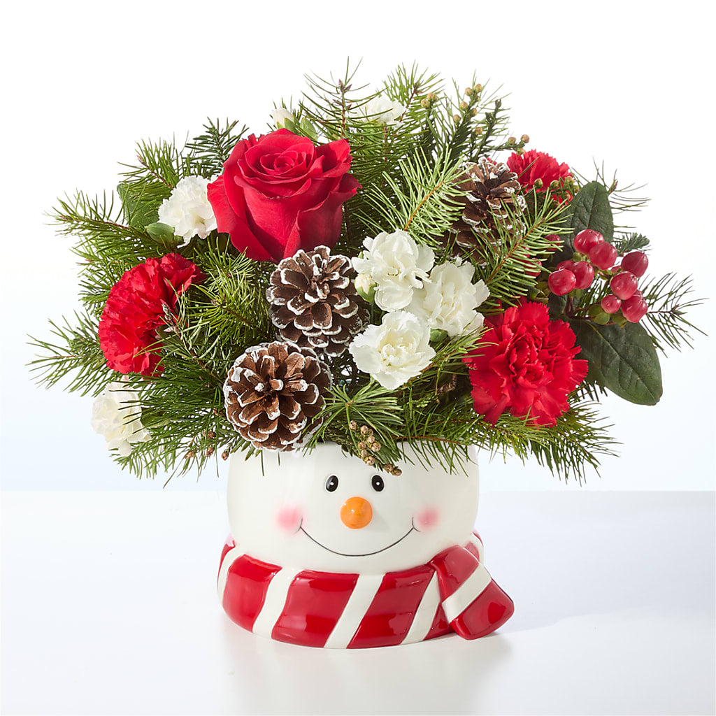Jolly Snowman Bouquet –  The Woodlands Flowers, Conroe TX