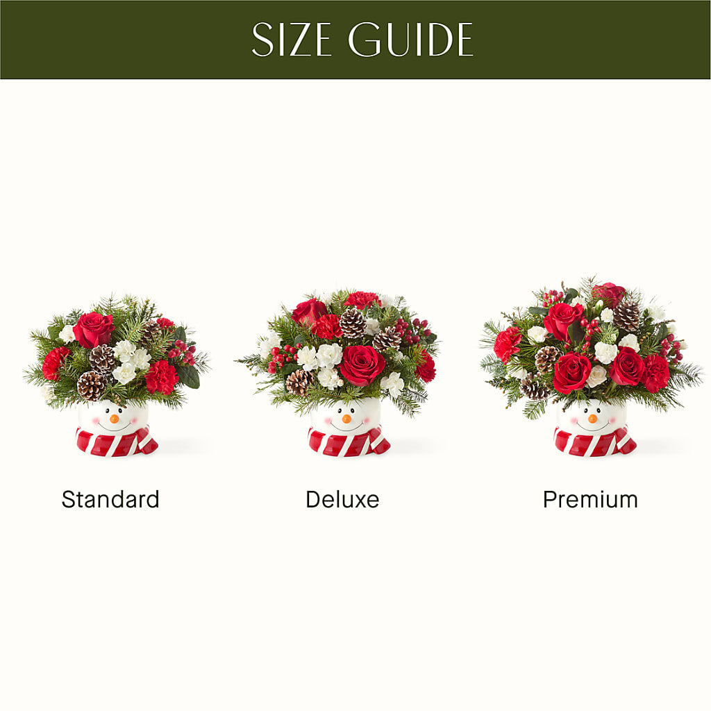 Jolly Snowman Bouquet –  The Woodlands Flowers, Conroe TX