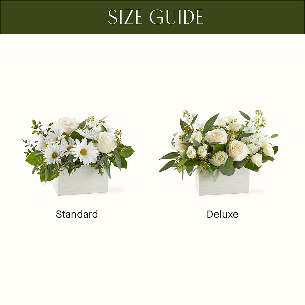 Fresh Linen Box Bouquet –  The Woodlands Flowers, Conroe TX
