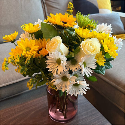 Hello Sunshine Bouquet –  The Woodlands Flowers, Conroe TX