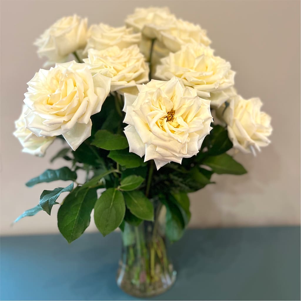 Long Stem Yellow Rose Bouquet –  The Woodlands Flowers, Conroe TX