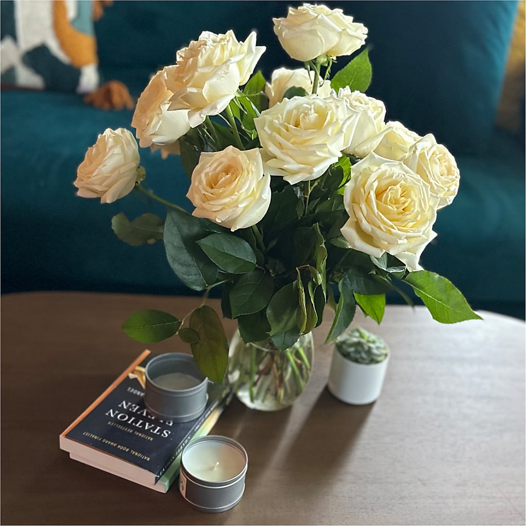 Long Stem Yellow Rose Bouquet –  The Woodlands Flowers, Conroe TX