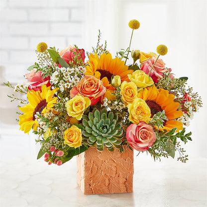 Sunflower Season Bouquet –  The Woodlands Flowers, Conroe TX