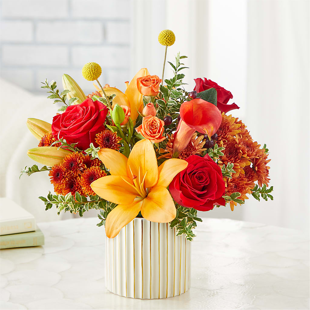 Scarlet Skies Bouquet –  The Woodlands Flowers, Conroe TX