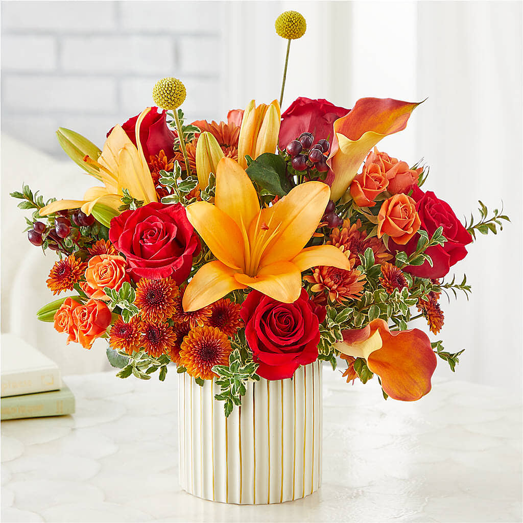 Scarlet Skies Bouquet –  The Woodlands Flowers, Conroe TX