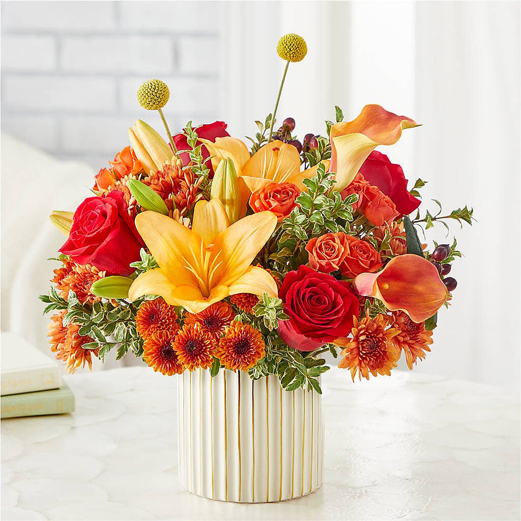 Scarlet Skies Bouquet –  The Woodlands Flowers, Conroe TX