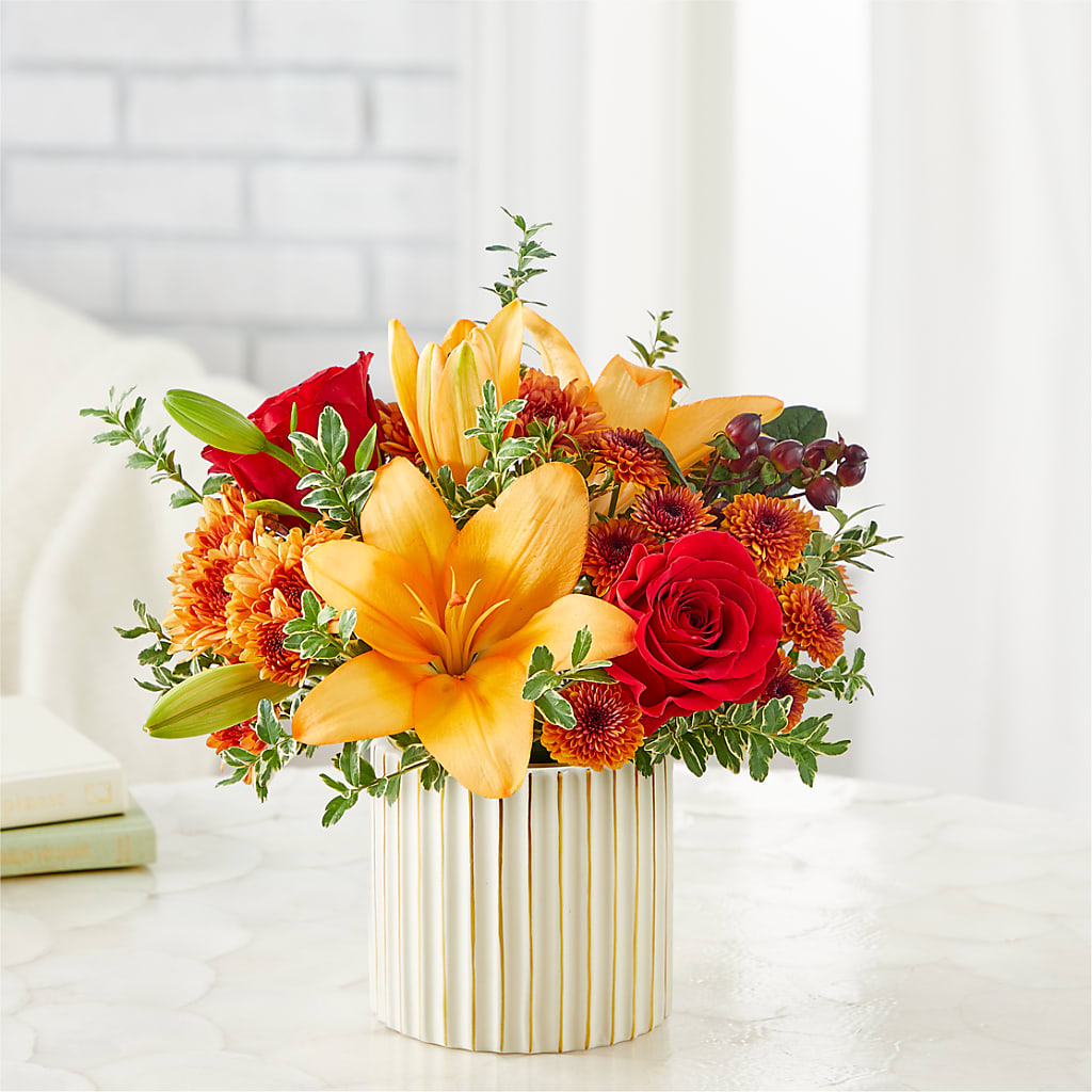 Scarlet Skies Bouquet –  The Woodlands Flowers, Conroe TX